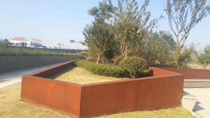 安庆耐候钢挡土墙